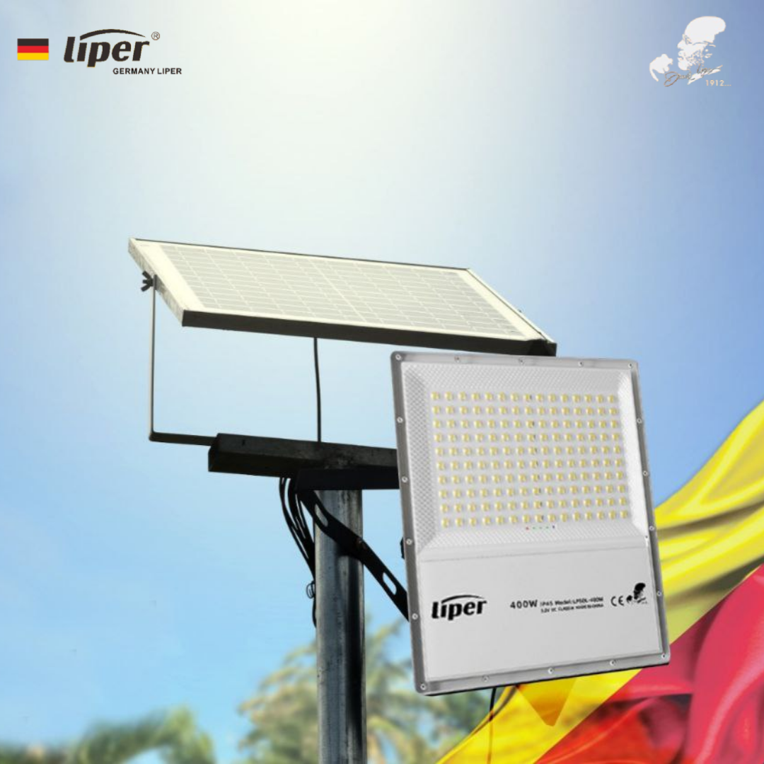 كشاف طاقة شمسية 6500K LIPER 100W IP65