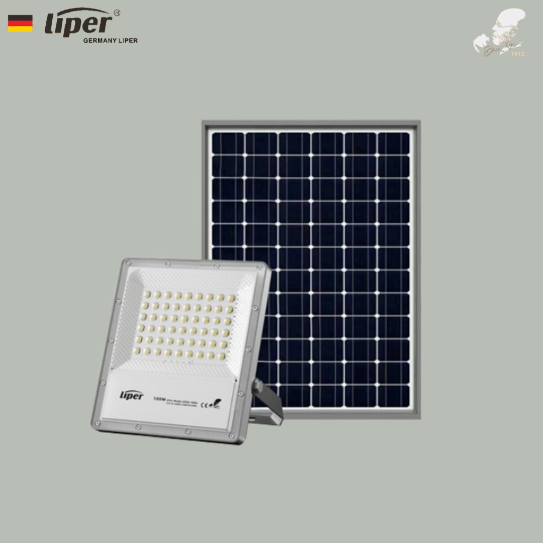 كشاف طاقة شمسية 6500K LIPER 100W IP65